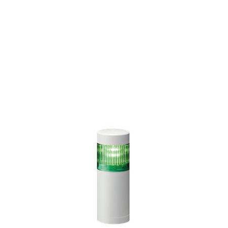 LR5-102WENW-G Patlite LR5 Series Green Signal Tower, 1 Lights, 24 V dc, Direct Mount