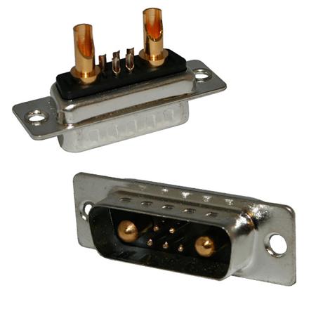 680M3W3203L401 Norcomp 680M 3 Way Panel Mount D-sub Connector Socket, 6.85mm Pitch