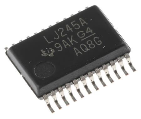 SN74LVC4245ADBR Texas Instruments , 1 Bus Transceiver, 8-Bit Non-Inverting LVTTL, 24-Pin SSOP