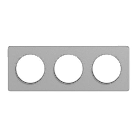 S530806 Schneider Electric Grey, 3 Gang, Odace