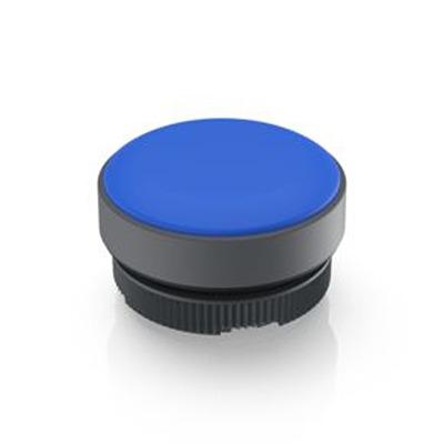 1.74.508.001/2600 Indicator Lens Round Style, Blue, 22.3mm diameter
