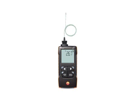 0563 0925 Testo 925 Differential Digital Thermometer for Air Quality Control, Refrigeration Use, K Probe, +1000°C Max