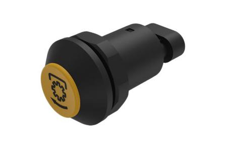 09-RS-1101-4100-M001 EAO Series 09 Series Push Button Switch, Momentary, Panel Mount, 30mm Cutout, 1 NO, 12 → 48V dc, IP67