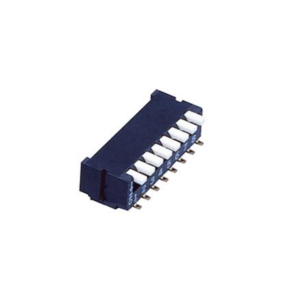 CFP-0812TB Nidec Components 8 Way PCB Piano Dip Switch 8PST, Piano Actuator