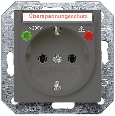 5UB1926 Siemens 5UB19 Electrical Socket, 16A, Schuko