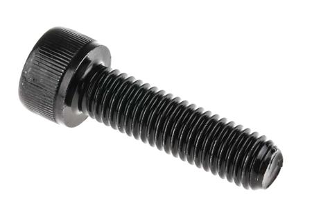 468-0161 RS PRO Black, Self-Colour Steel Hex Socket Cap Screw, DIN 912, M8 x 30mm