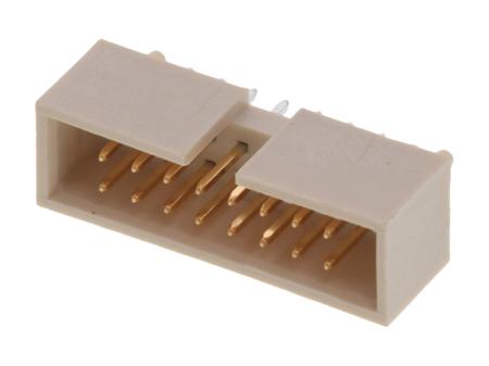 87834-1611 Molex 87834 Series Vertical Through Hole PCB Header, 16 Contact(s), 2.54 mm Pitch, 2 Row, Shrouded