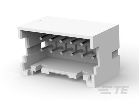 1-1969543-2 TE Connectivity Economy Power 2.5, 2.5mm Pitch, 12 Way, 2 Row, Straight PCB Header, Through Hole