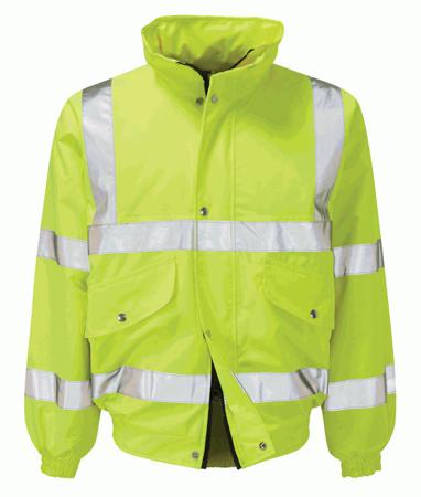 VALIANT-XL Orbit International Valiant Yellow Unisex Hi Vis Jacket, XL