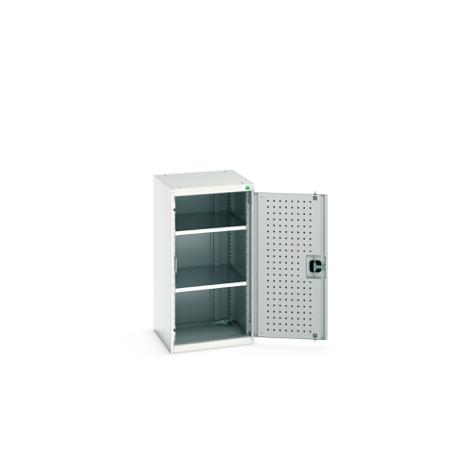 40010098.16V Bott 1 Door Sheet Steel Cupboard, 525 x 525 x 1000mm
