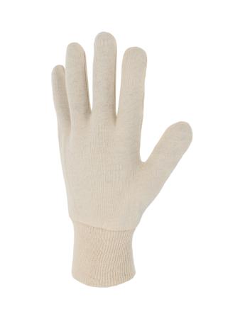 JE300F GANT INTERLOCK ECRU, T FEMME