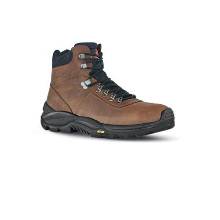 0UM10034-45 UPower TRAIL Men's Brown Composite Toe Capped Ankle Safety Boots, UK 10.5, EU 45