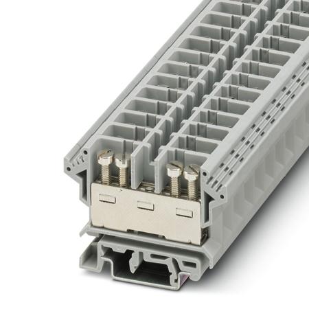 0701095 Phoenix Contact  URK-ND 2 Series Grey, Single-Level, Screw Termination