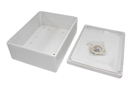 RP1460 Hammond RP Series Light Grey Polycarbonate General Purpose Enclosure, IP65, Light Grey Lid, 220 x 165 x 85mm