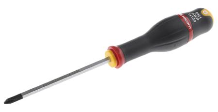 ATWPH1X100 Facom Phillips  Screwdriver, PH1 Tip, 100 mm Blade, 209 mm Overall