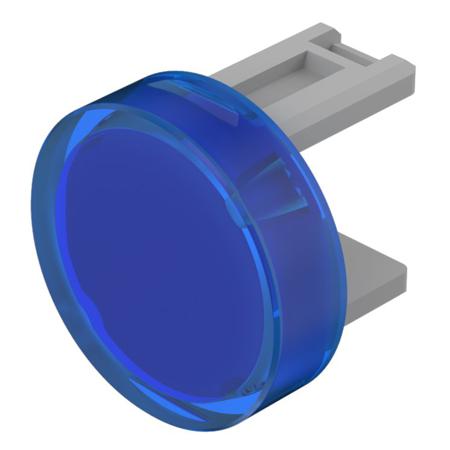 31-933.6 Indicator Lens Round Style, Blue, 15.8 diameter , 15.8 Long