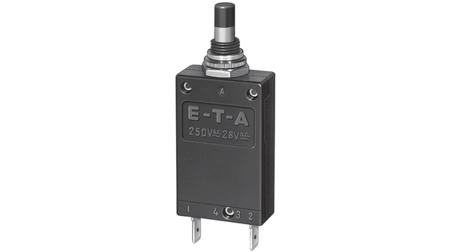 2-5700-IG2-P10-20A ETA Thermal Circuit Breaker - 2-5700  Single Pole 250V ac Voltage Rating Panel Mount, 20A Current Rating
