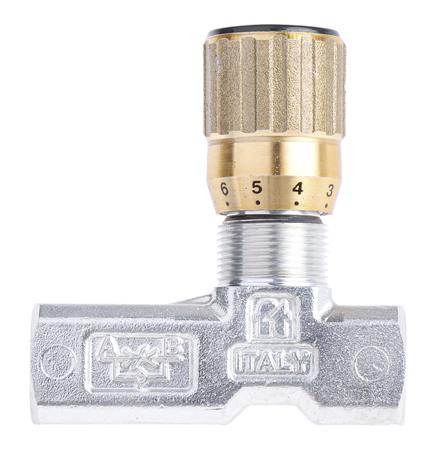 283-4013 RS Pro Line Mounting Hydraulic Flow Control Valve, G 1/4, 210 bar