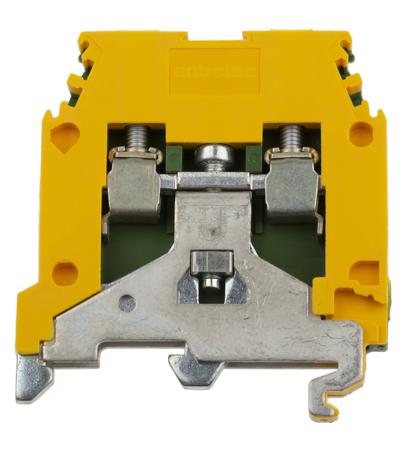 1SNA165113R1600 Entrelec Earth Terminal Block, SNA Series , 4mm², 800 V ac, 32A, Screw Clamp Termination, Green/Yellow, Single Level