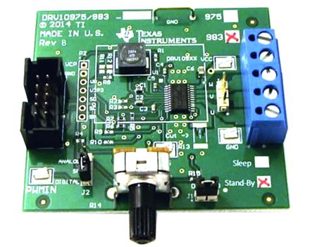 DRV10983EVM Texas Instruments Motor Driver Evaluation Kit Brushless DC Motor for DRV10983