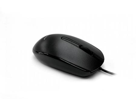 MOU-M100-USBC-BK Ceratech  3 Button Wired Optical Mouse Black