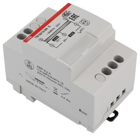 2CSM228565R0812--TS16-12-24-C ABB Safety Isolating Transformer for use with Command & Signalling Device