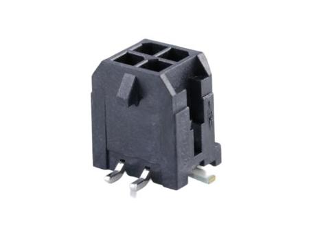 430450420 Molex 43045 Series Vertical Surface Mount PCB Header, 4 Contact(s), 3 mm Pitch, 2 Row, Shrouded