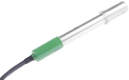 HI-1296D Hanna Instruments  Titanium pH Analysis Electrode, 0 to +60 °C, 0 to 12 pH, DIN Interface