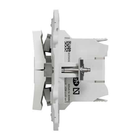 S520208 Schneider Electric White Switch Mechanism 6A, Odace Series