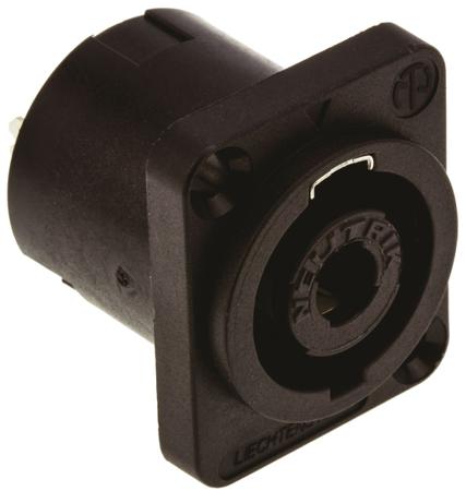 NL4MPXX Neutrik  Panel Mount Loudspeaker Connector Plug, 4 Way, 40A, Solder Termination