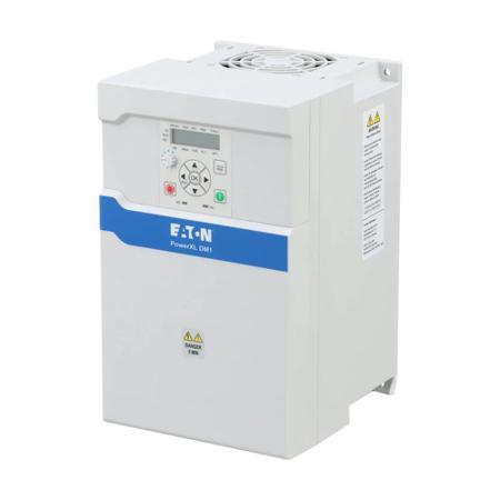3-5016-003A-DM1-34031NB-S20S-EM Eaton Inverter Drive, 15 kW, 3 Phase, 400 V ac, 31 A, DM1 Series
