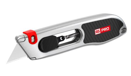 286-452 RS PRO Safety Knife with Retractable Blade, Retractable, 60mm Blade Length