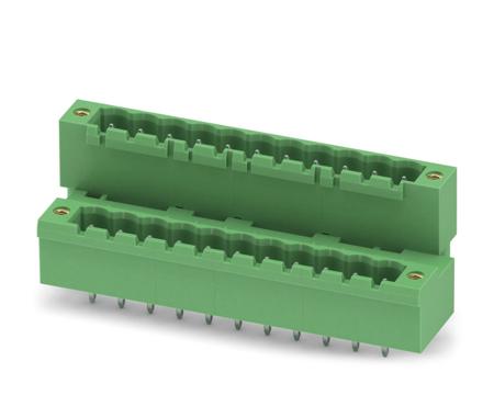 1845727 Phoenix Contact, 5.08mm Pitch, MDSTBV 2.5/11-GF-5.08, 11 Way, Pluggable Terminal Block, Header, Solder Termination,