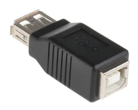 182-8480 RS PRO USB A Female to USB B Female Adapter