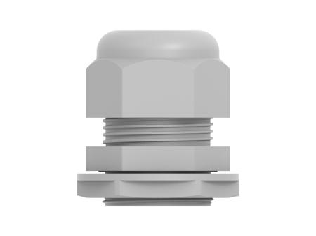 1SNG626091R0000 1SNG Series Light Grey PA 6 Cable Gland, M32 Thread, 15mm Min, 21mm Max, IP66, IP68