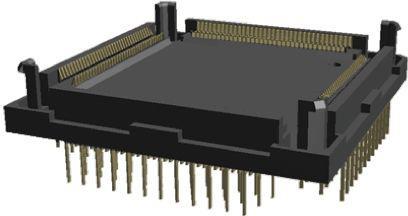 2-822114-3 TE Connectivity 1.95mm Pitch 144 Way Through Hole PQFP Test Sockets