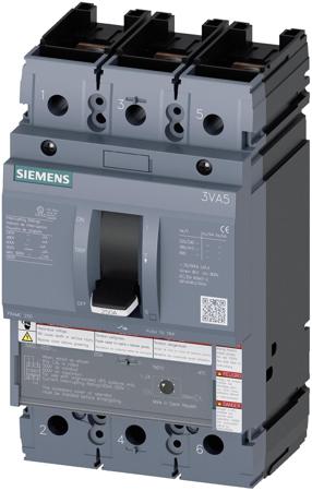 3VA5230-6ED32-0AA0 Siemens, SENTRON, 3VA Circuit Breaker 3-Pole 30 A, Breaking Capacity 100 kA, Screw