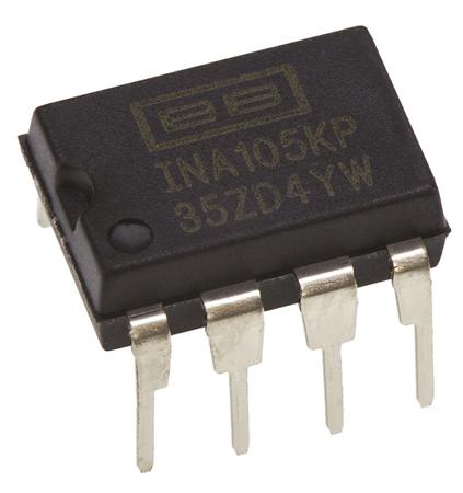 INA105KP  Texas Instruments, Differential Amplifier 8-Pin PDIP