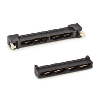 SPD08-030-RB-TR 3M SPD08 Series Receptacle Edge Connector, Board Mount, 30-Contacts, 0.8mm Pitch, 2-Row, Cable Termination
