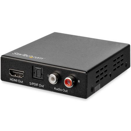 HD202A StarTech.com 4 port HDMI to HDMI, RCA, Toslink Video Converter, 4096 x 2160 Maximum Resolution