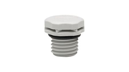 PMF100321 GREY W.L. Gore PolyVent Standard Series M12x1.5 Screw-In, 15.55 x 17 mm Dia., 17mm W, For Use With Enclosures and Cabinets