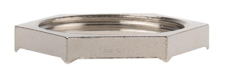 52103250 Lapp Cable Nickel Plated Brass Cable Gland Locknut, PG21 Thread