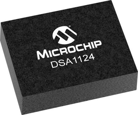 DSA1124DL1-100.0000VAO Microchip 100MHz MEMS Oscillator, 6-Pin VDFN, ±50ppm ±50ppm,