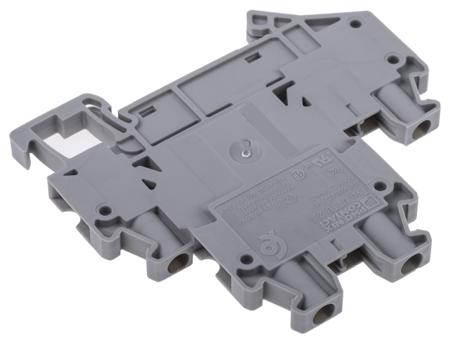 3044636 Phoenix Contact  UTTB 2.5 Series Grey, 0.14 → 4mm², Double-Level, Screw Termination, ATEX
