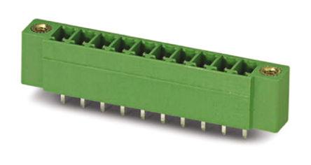 1830635 Phoenix Contact, 3.81mm Pitch, MCV 1.5/ 6-GF-3.81, 6 Way, Pluggable Terminal Block, Header, Solder Termination,