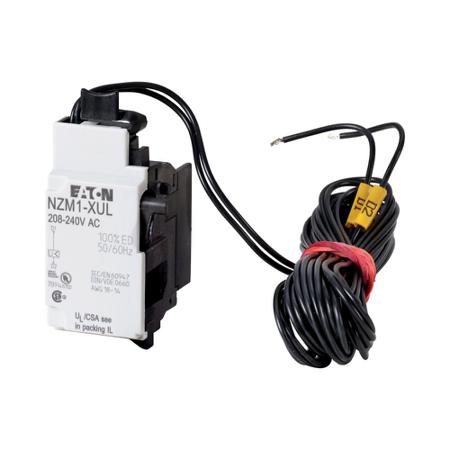 259471-NZM1-XUL208-240AC Eaton Eaton Moeller NZM Undervoltage Release for use with N(S)1(-4), NZM1(-4)