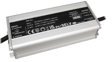 122-234 RS PRO LED Driver, 12V Output, 150W Output, 12.5A Output, Constant Voltage