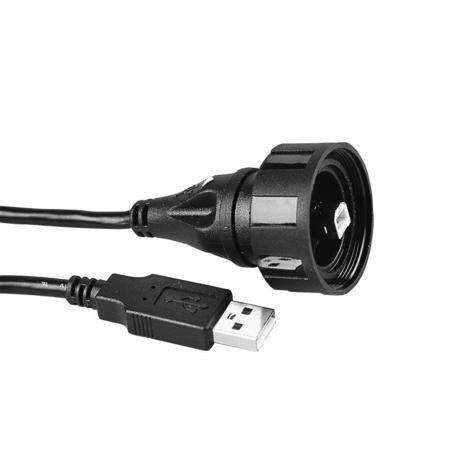 PX0840/B/3M00 Bulgin , Male USB B to Male USB A, 3m
