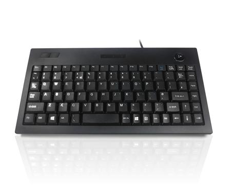 KYBAC5005-PS2BlK Ceratech  Wired PS/2 Compact Keyboard, QWERTY (UK), Black