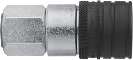 C102651402 CEJN Steel Female Hydraulic Quick Connect Coupling, NPT 1/4 Female